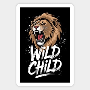 Wild Child – Lion Head Design Magnet